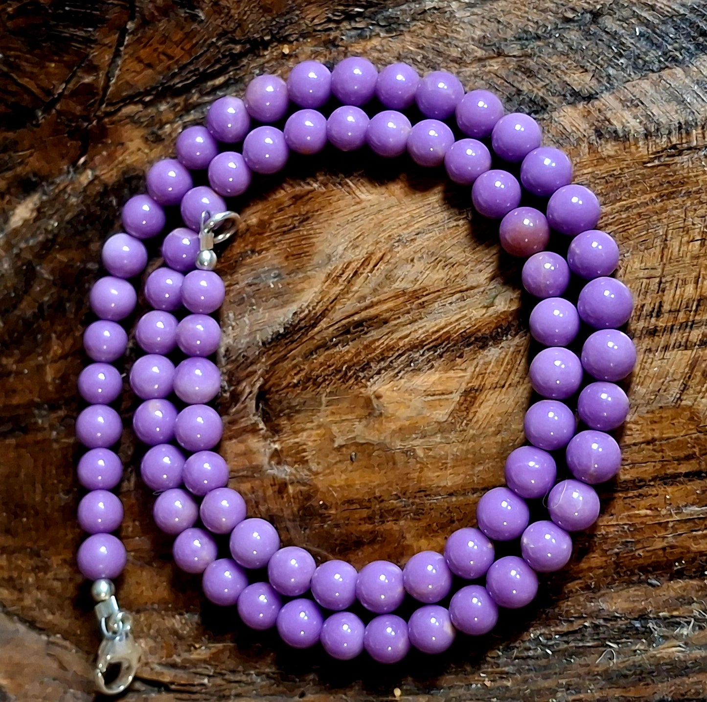 Phosphosiderite Necklace (18")