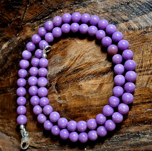 Phosphosiderite Necklace (18")