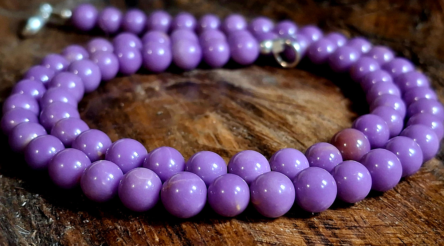 Phosphosiderite Necklace (18")
