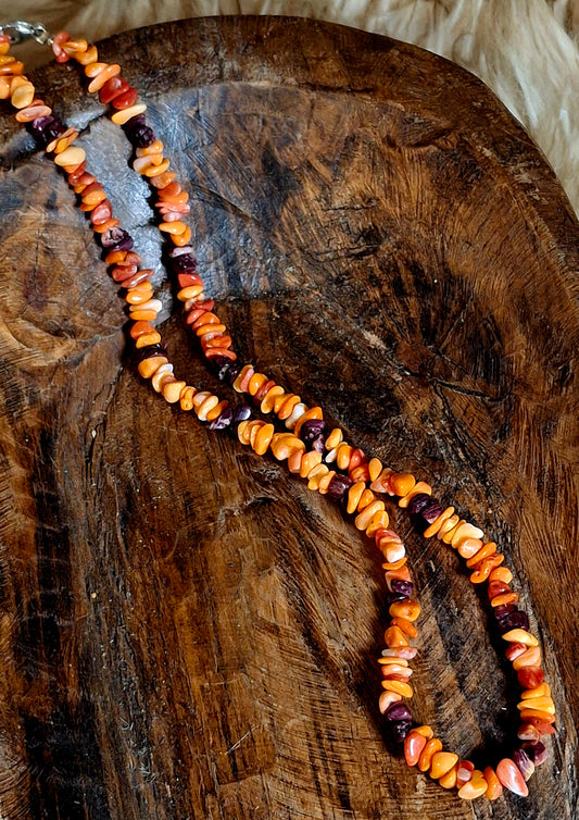 Spiny Mix Necklace (18")