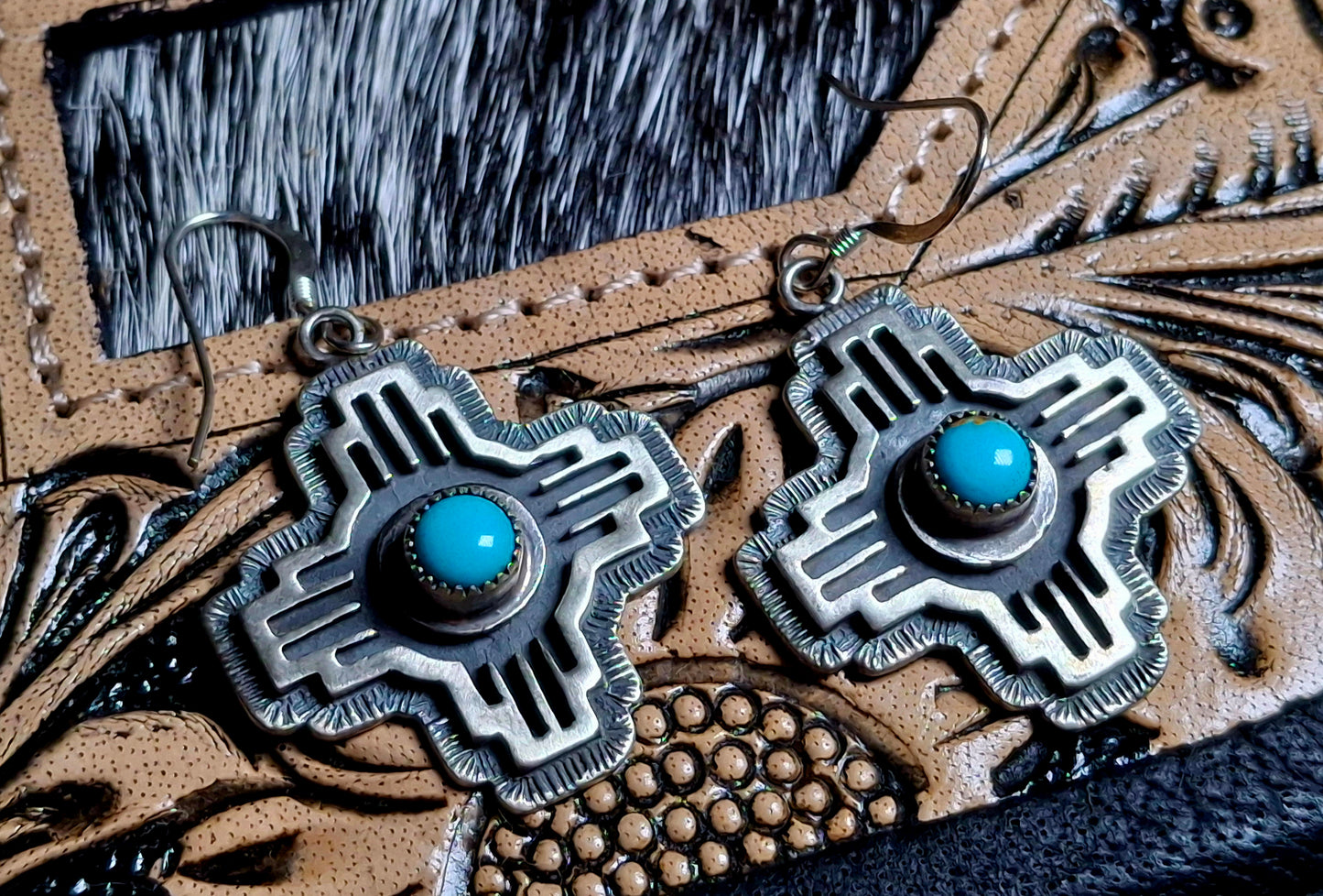 Kingman Zia Earrings