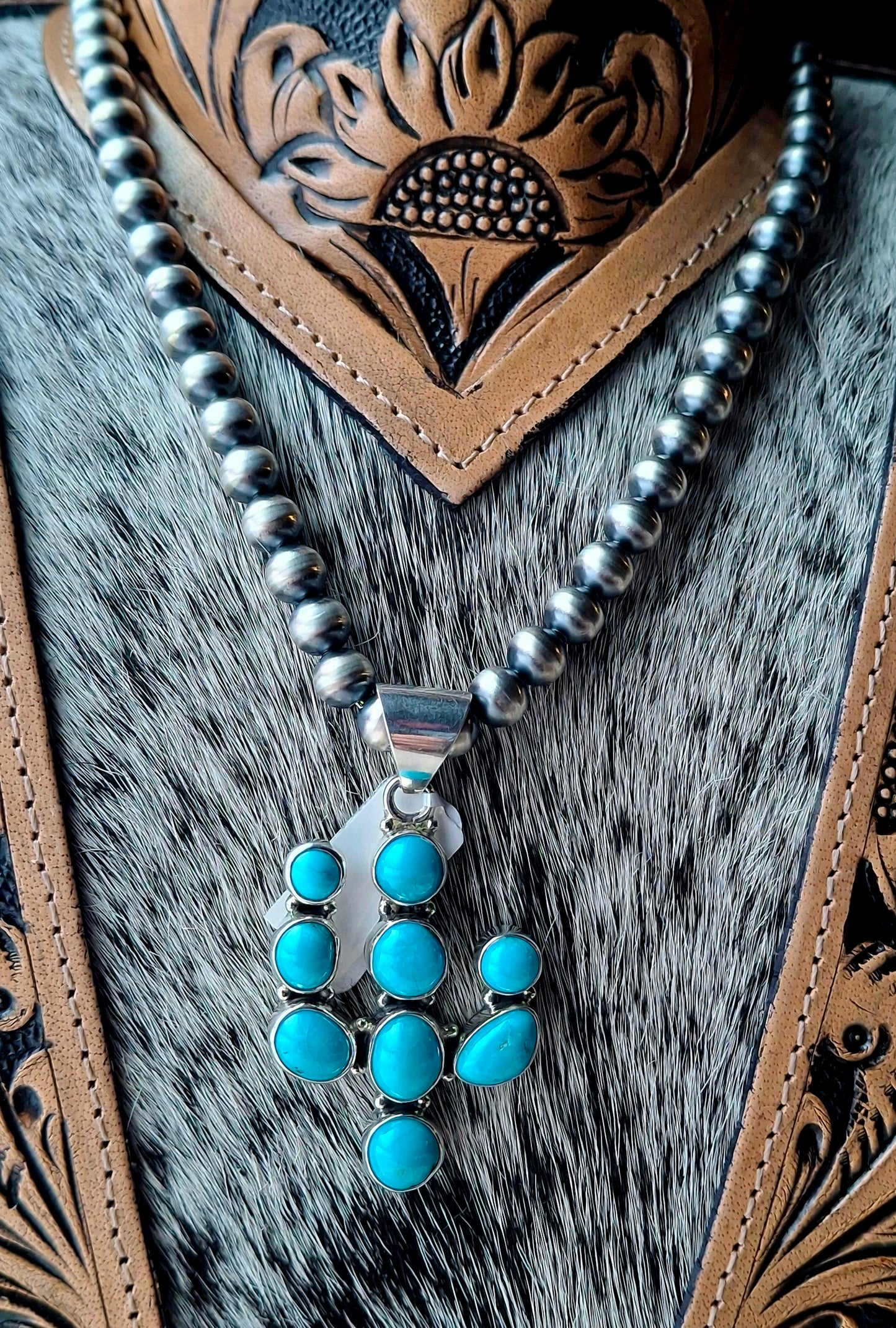 Kingman Cactus Pendant