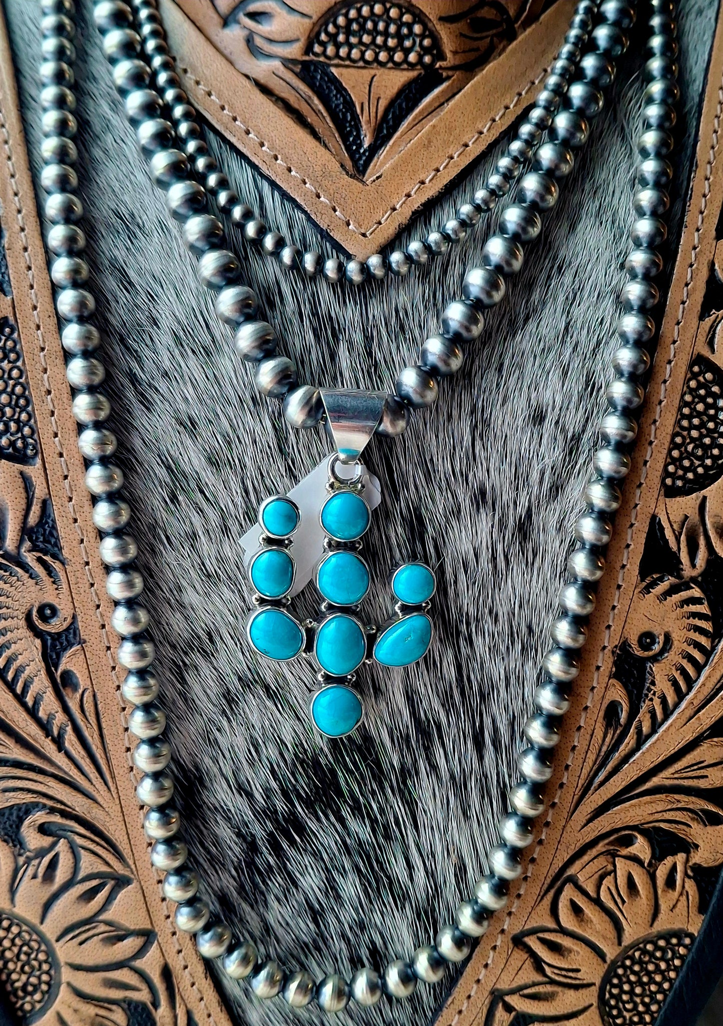 Kingman Cactus Pendant