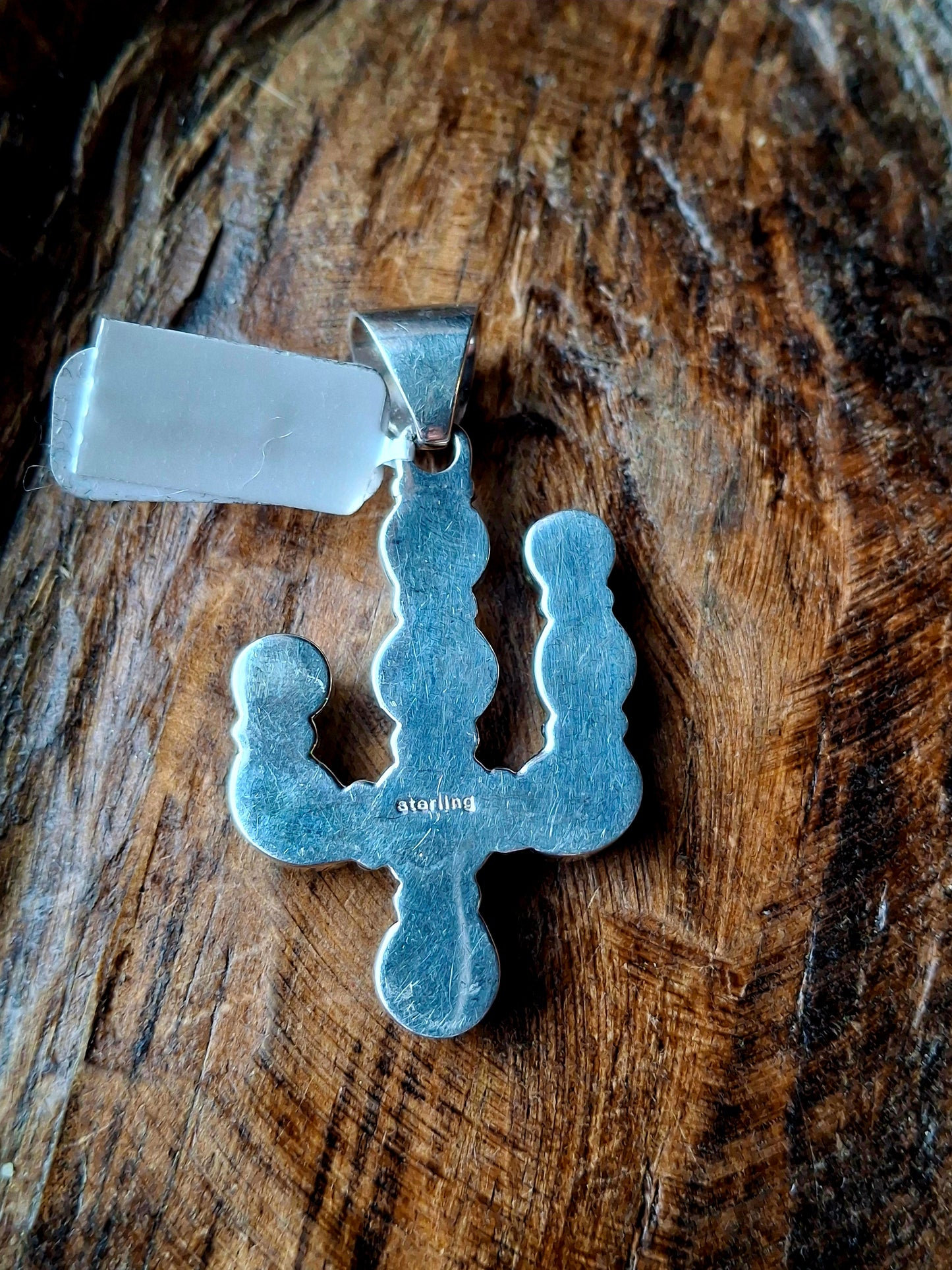 Kingman Cactus Pendant