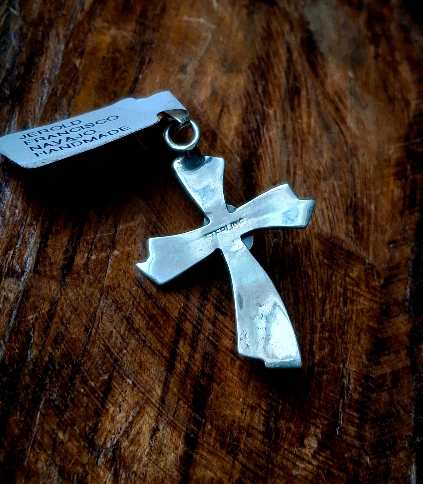 Lapis Cross Pendant