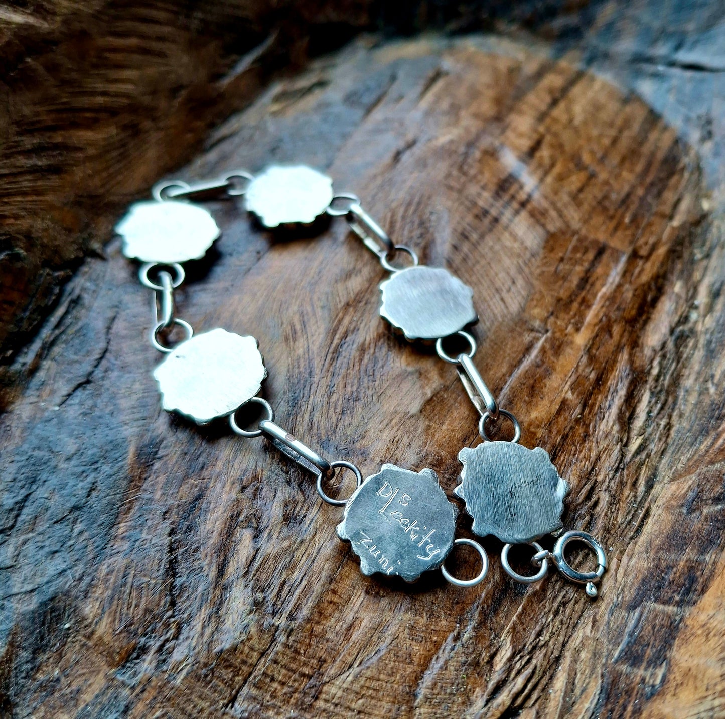 Dainty Zuni Cluster Bracelet