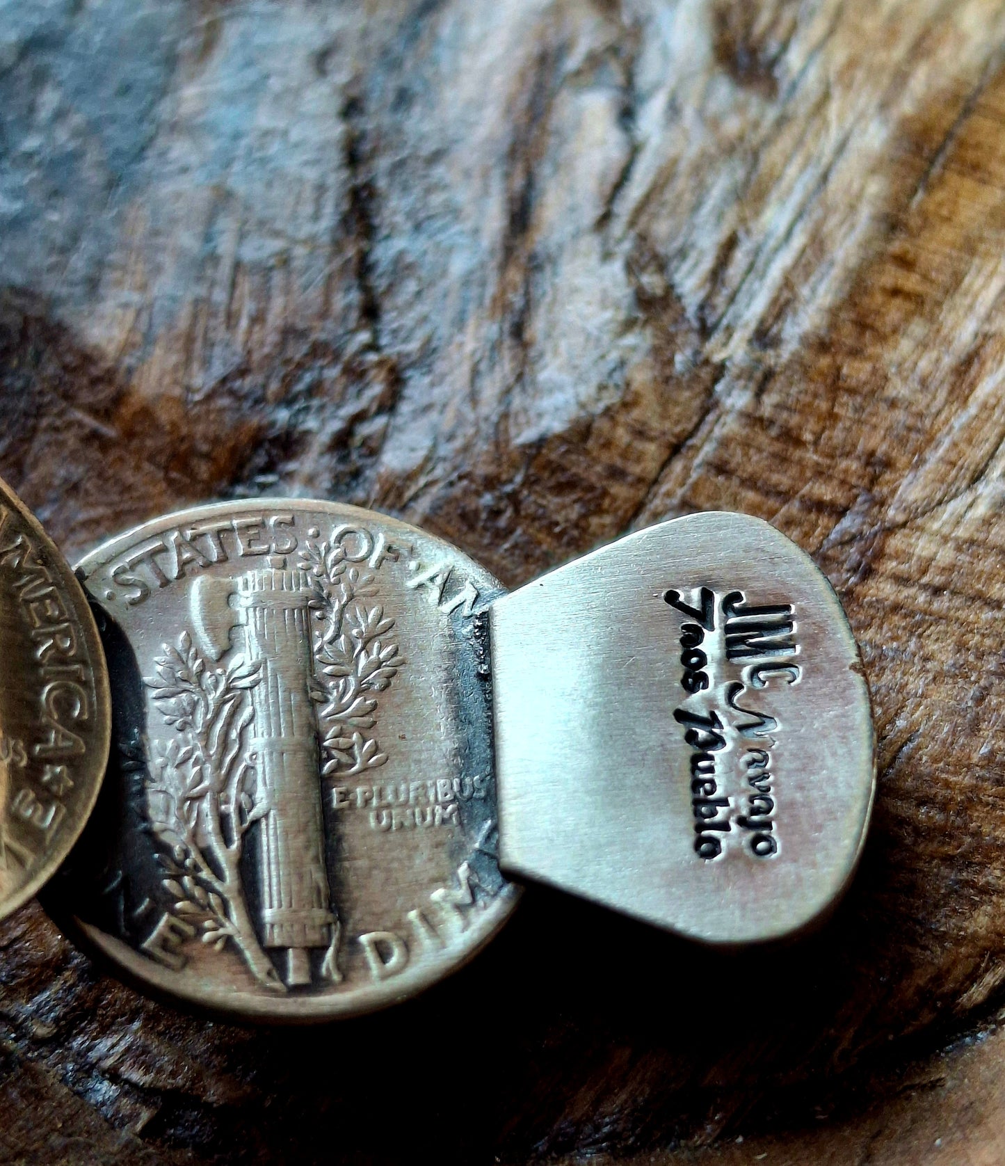 Kingman Mercury Dime Cuff