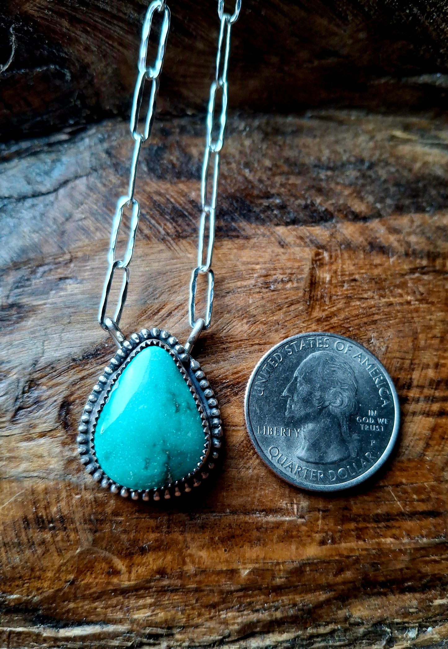 Fox Turquoise Necklace