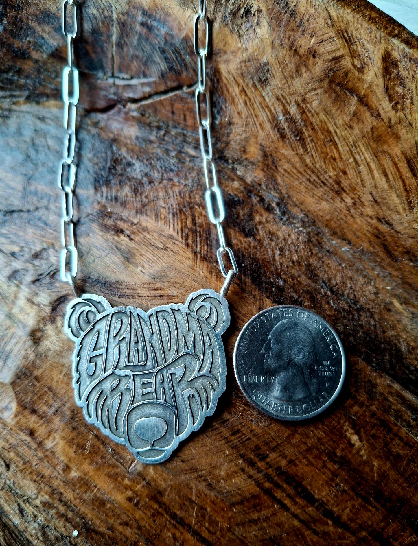 Grandma Bear Necklace