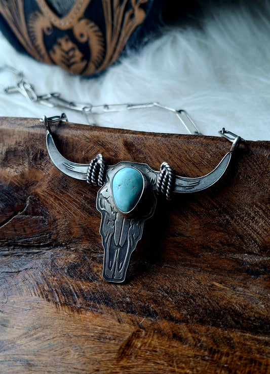 Carrico Lake Longhorn Necklace