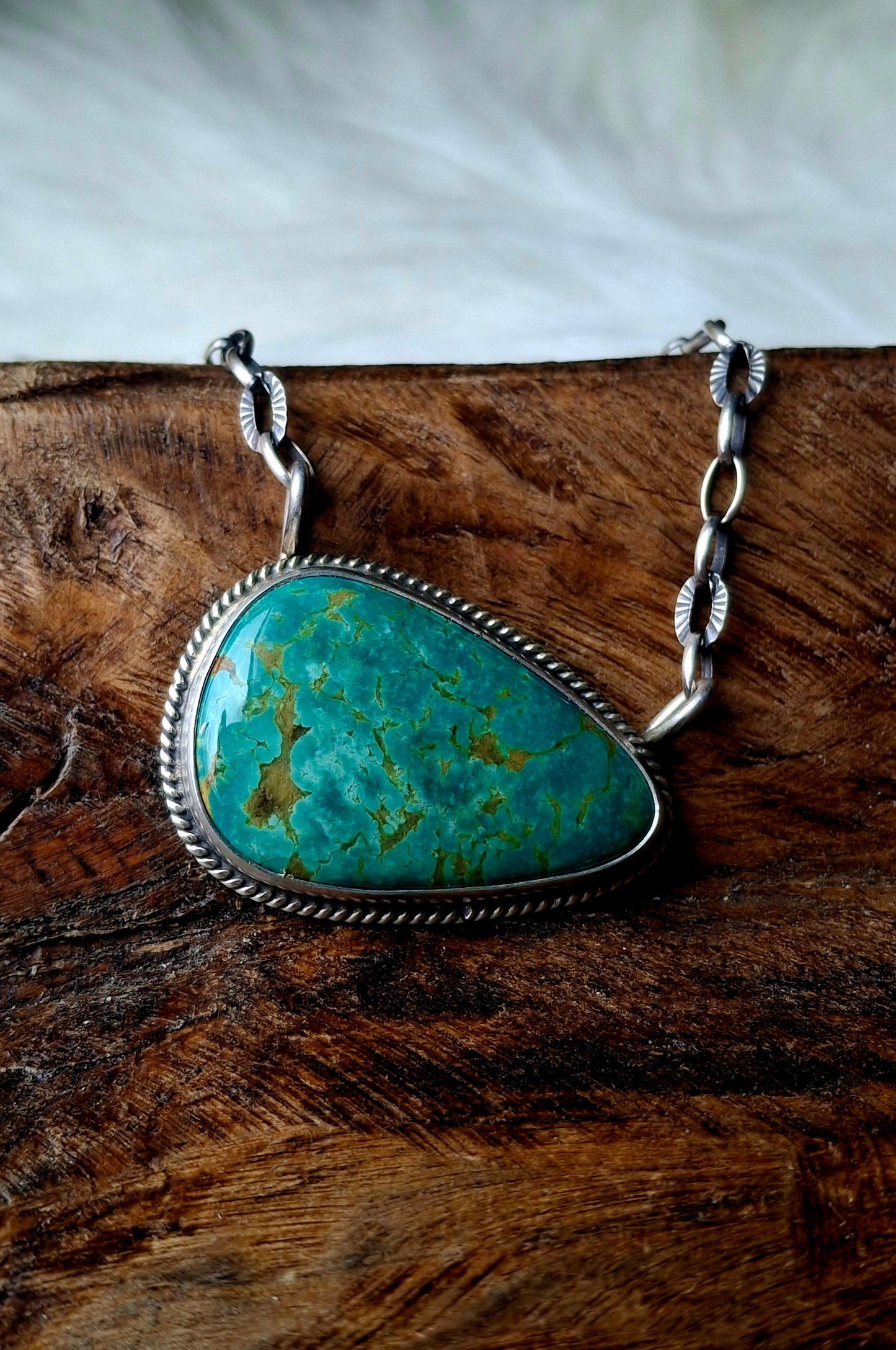 Tyrone Turquoise Necklace