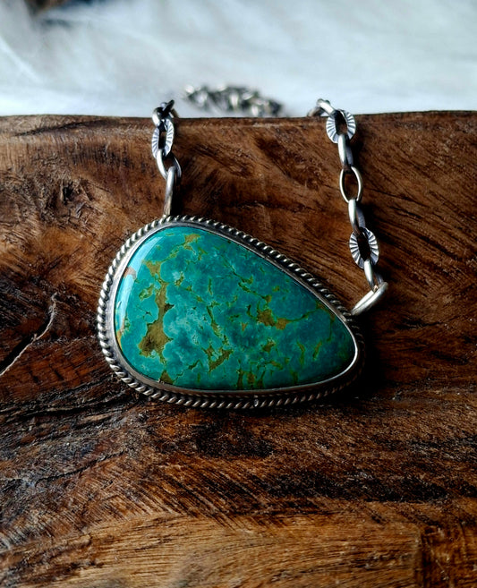 Tyrone Turquoise Necklace