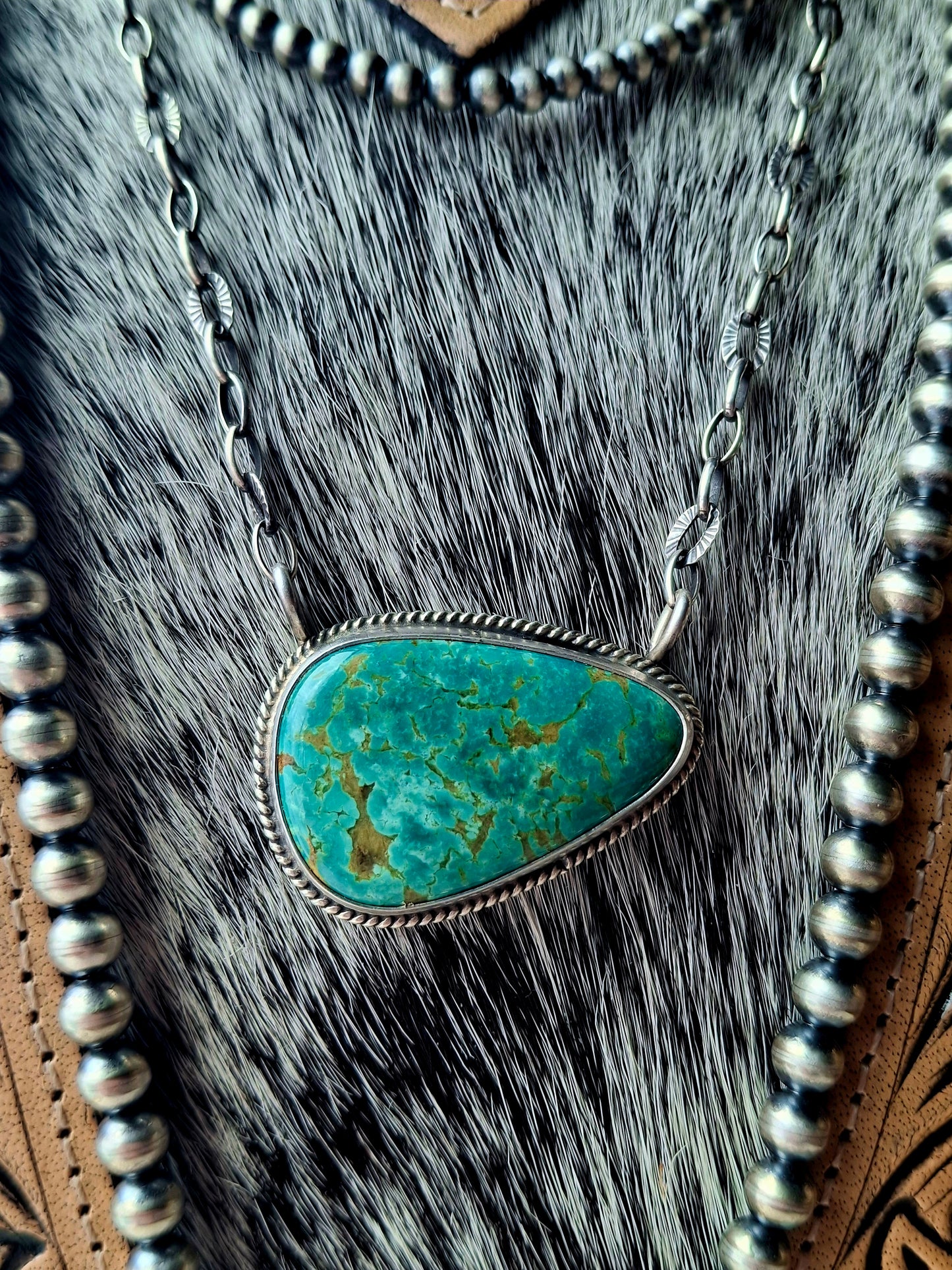 Tyrone Turquoise Necklace