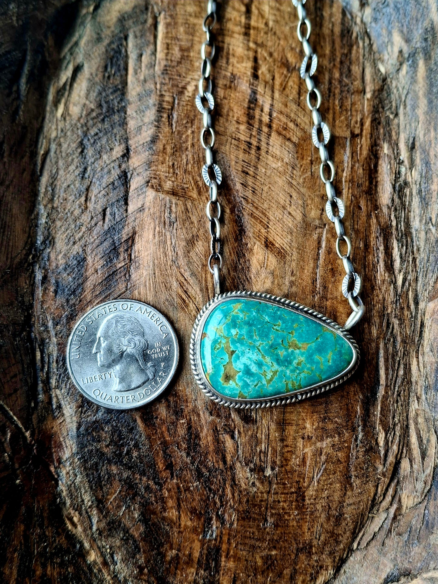 Tyrone Turquoise Necklace