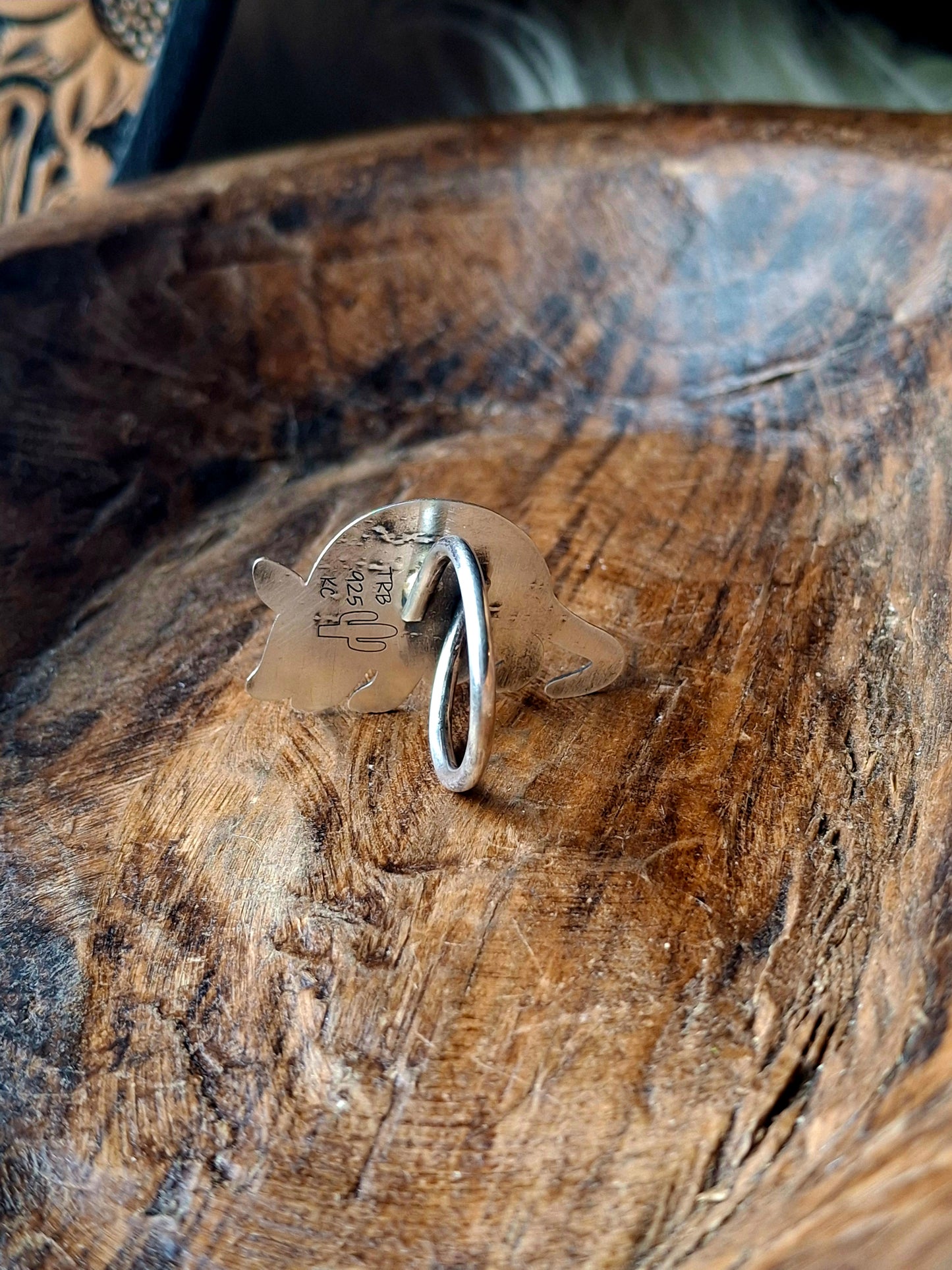 Carrico Lake Adjustable Armadillo Ring
