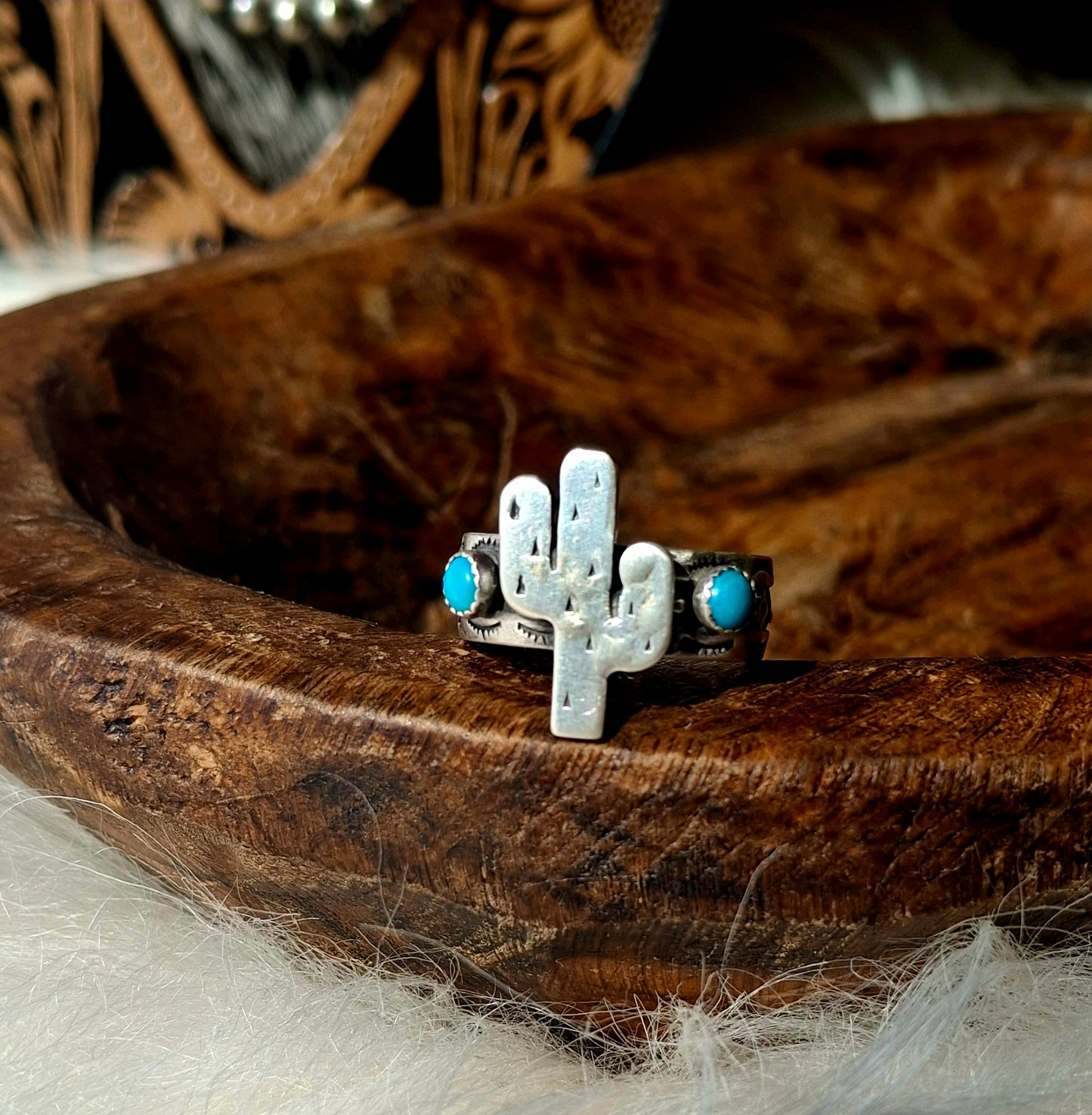 Kingman Cactus Ring
