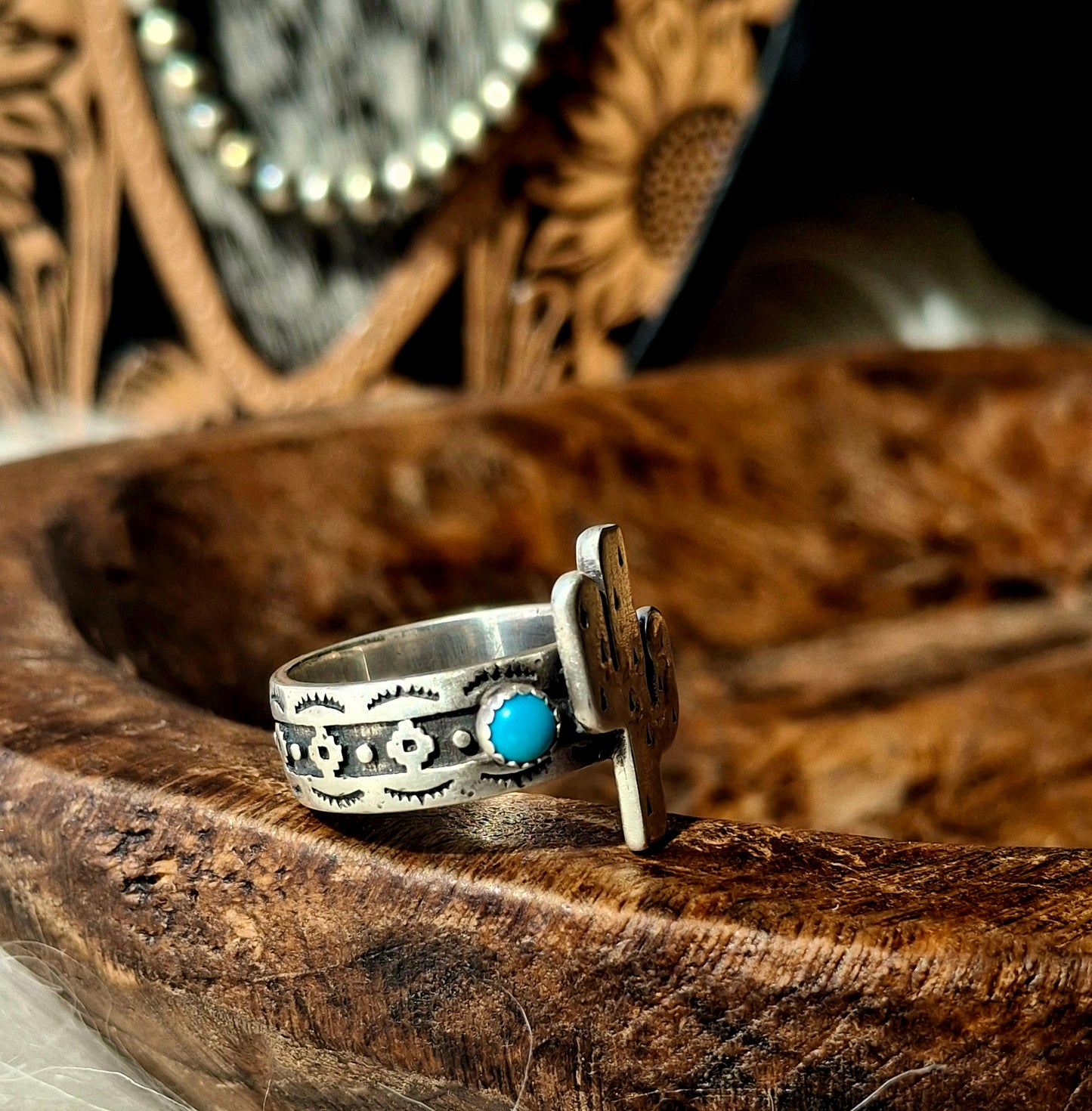 Kingman Cactus Ring