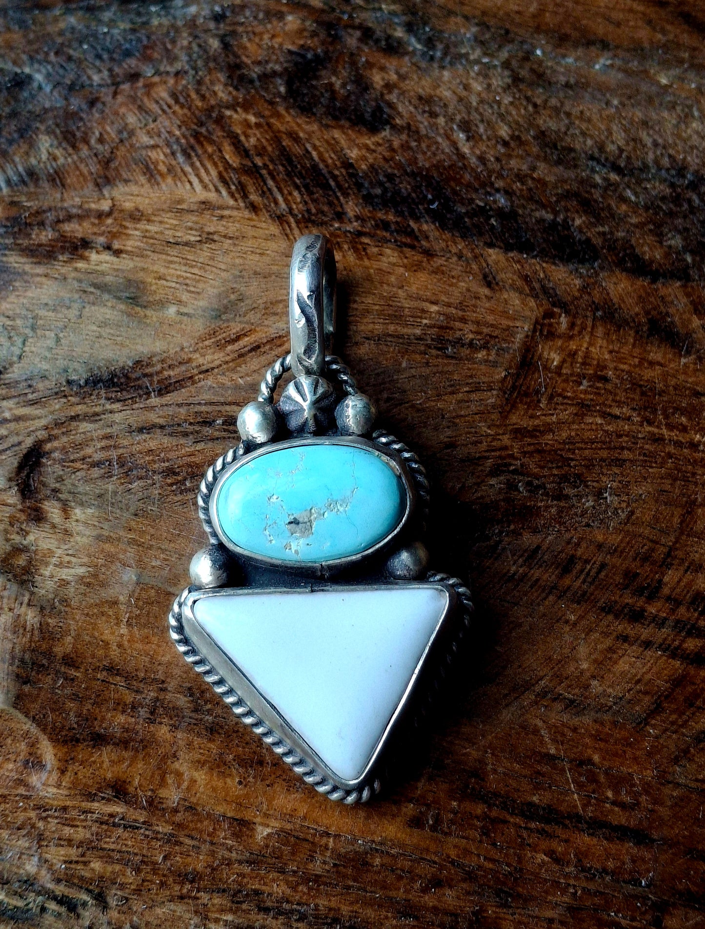 Carrico Lake & Tile Pendant