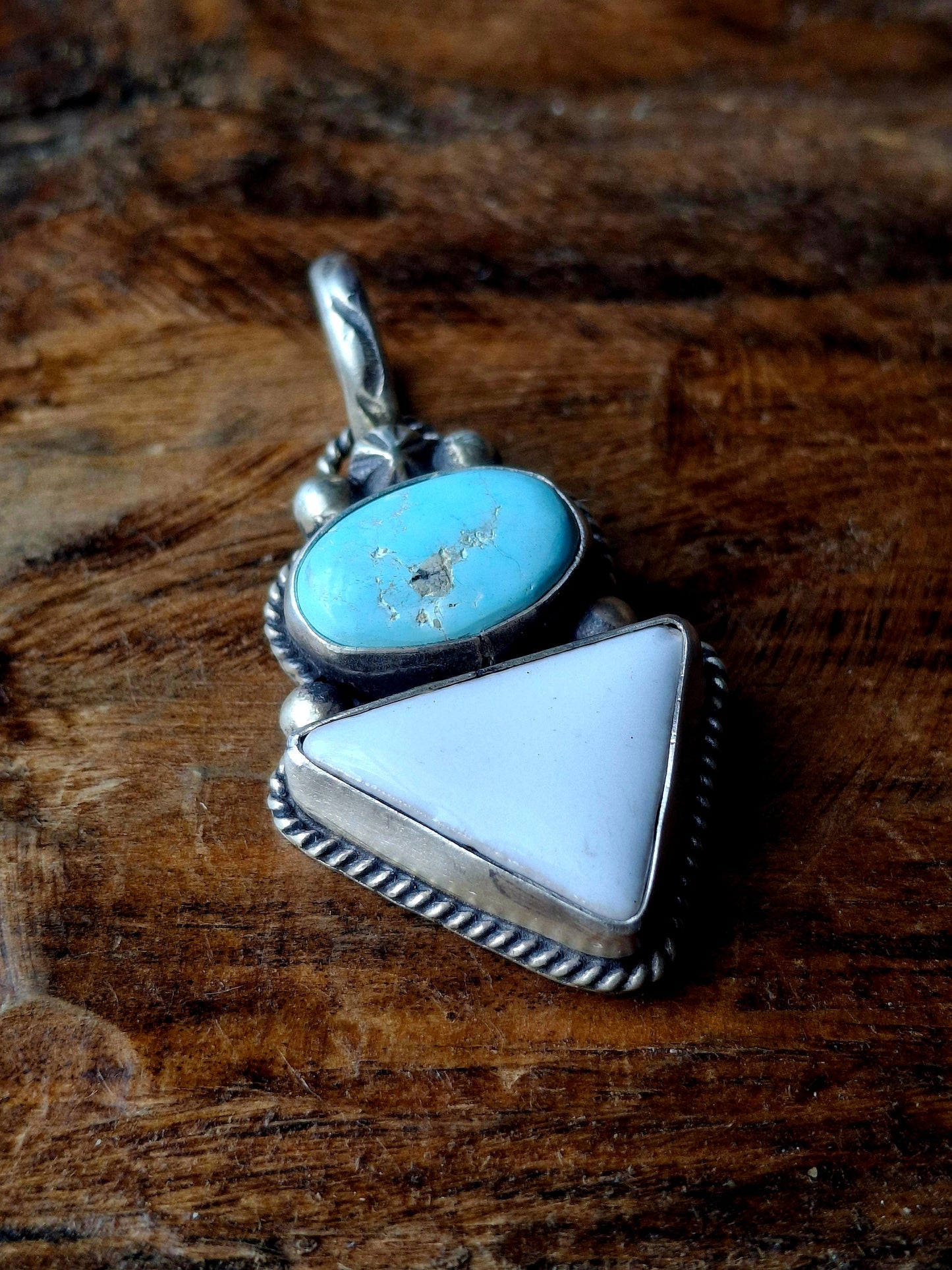 Carrico Lake & Tile Pendant