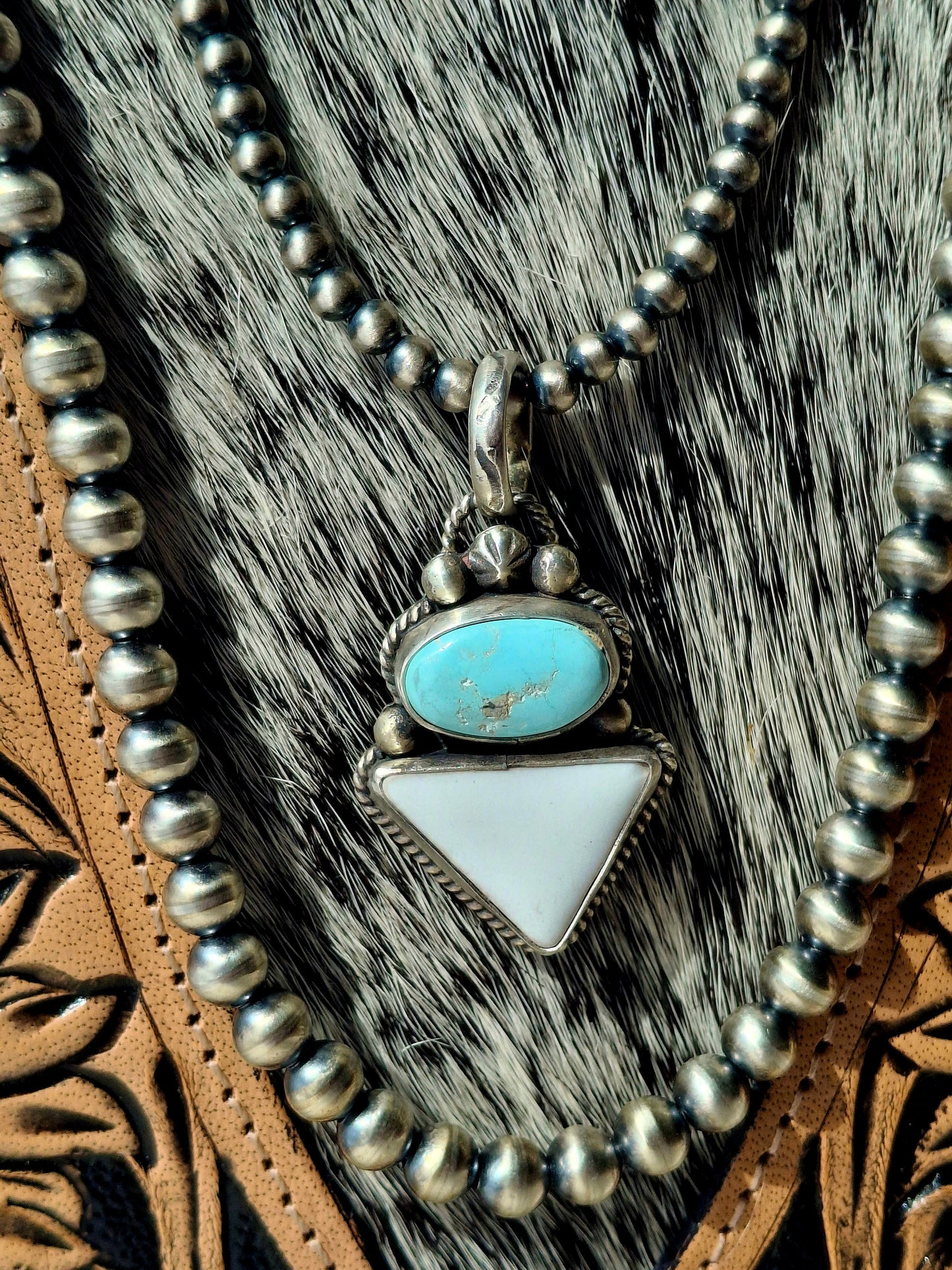 Carrico Lake & Tile Pendant