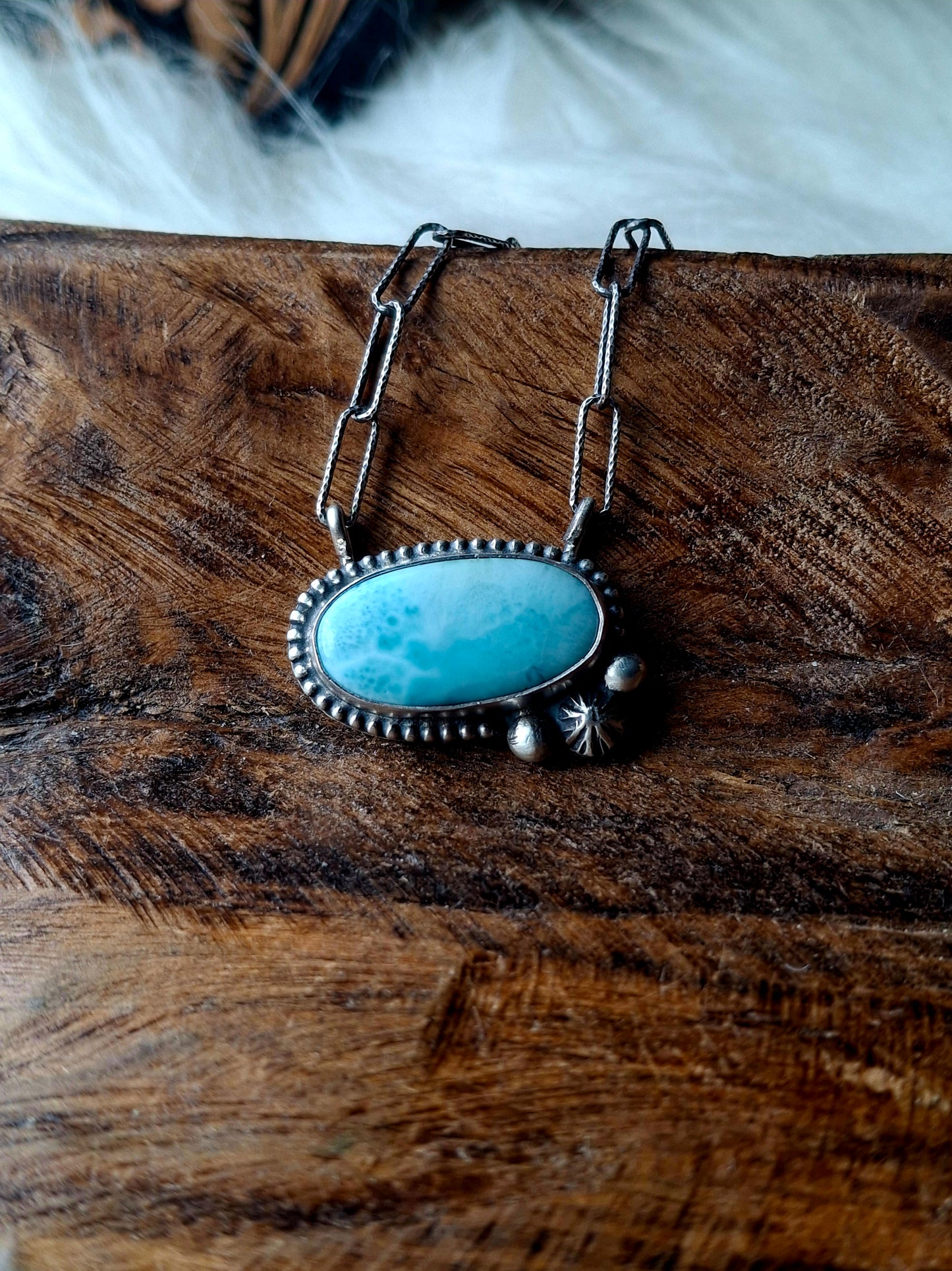 Larimar Necklace