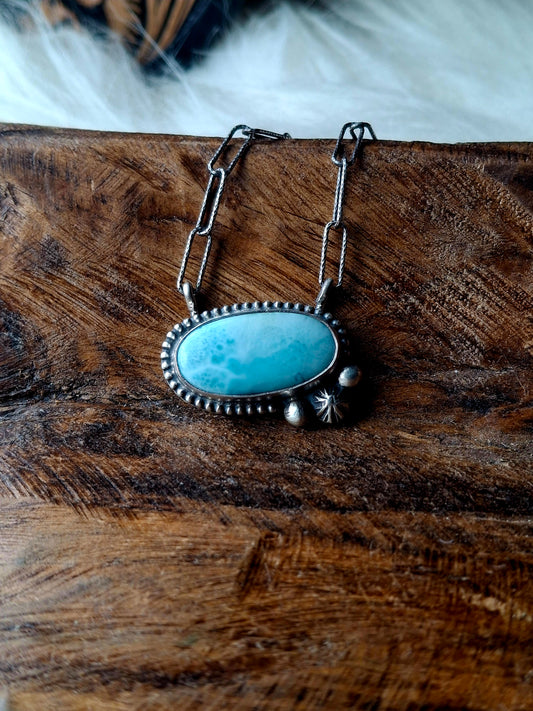 Larimar Necklace