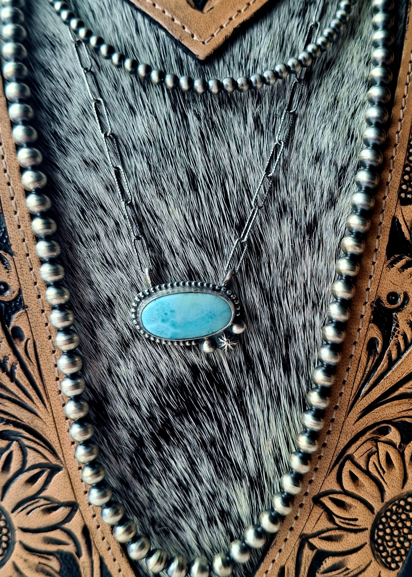 Larimar Necklace