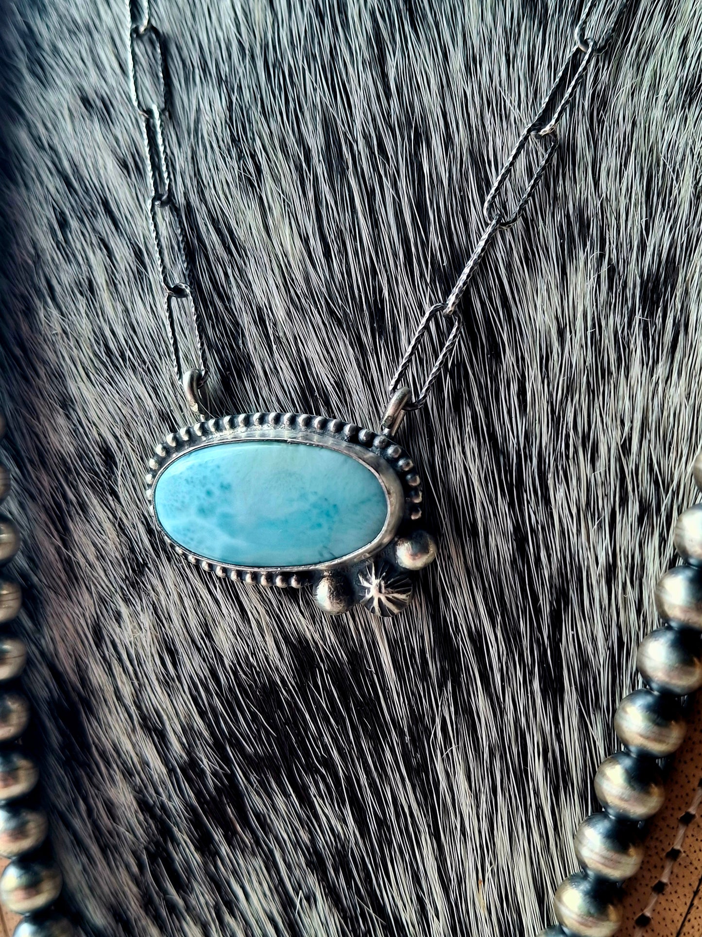 Larimar Necklace