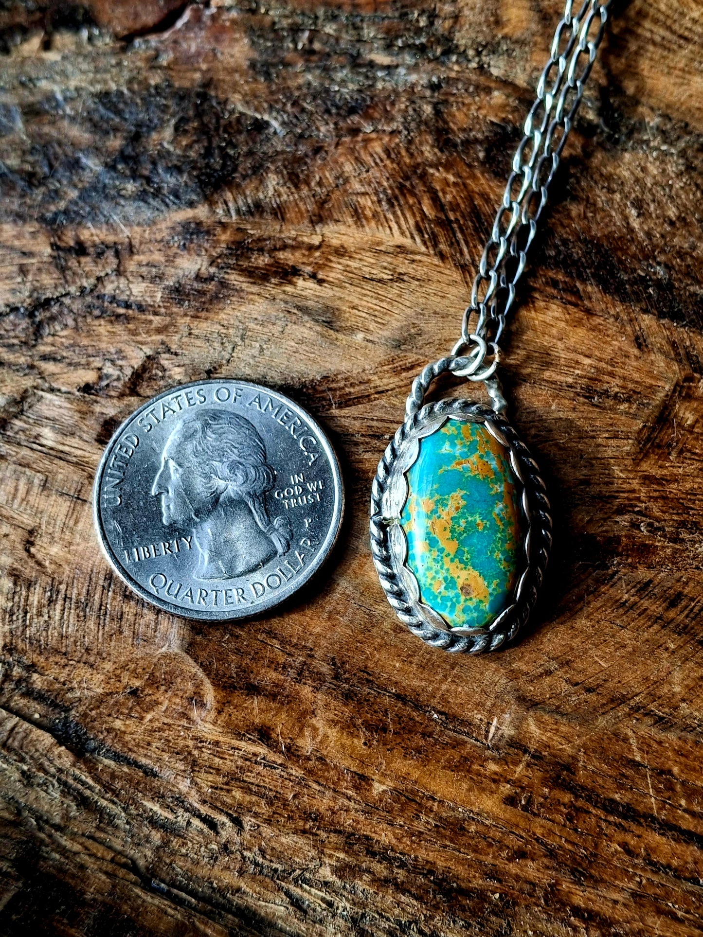 Tyrone Turquoise Necklace