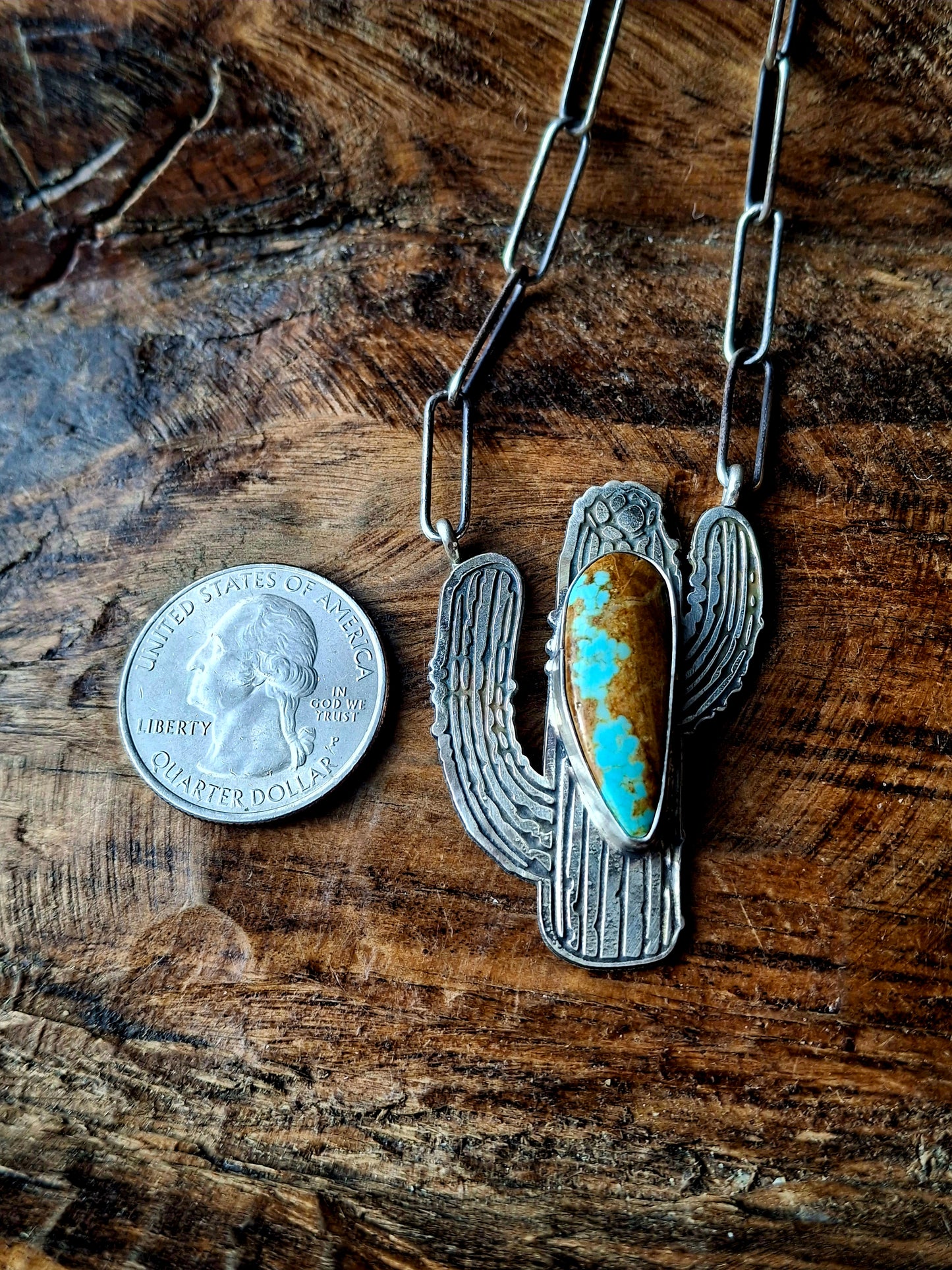Mine 8 Cactus Necklace