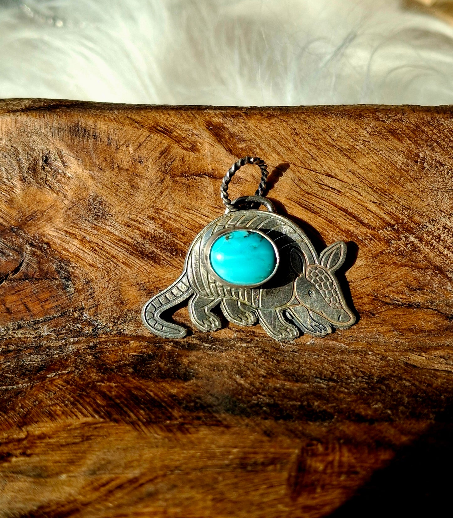Tyrone Armadillo Pendant