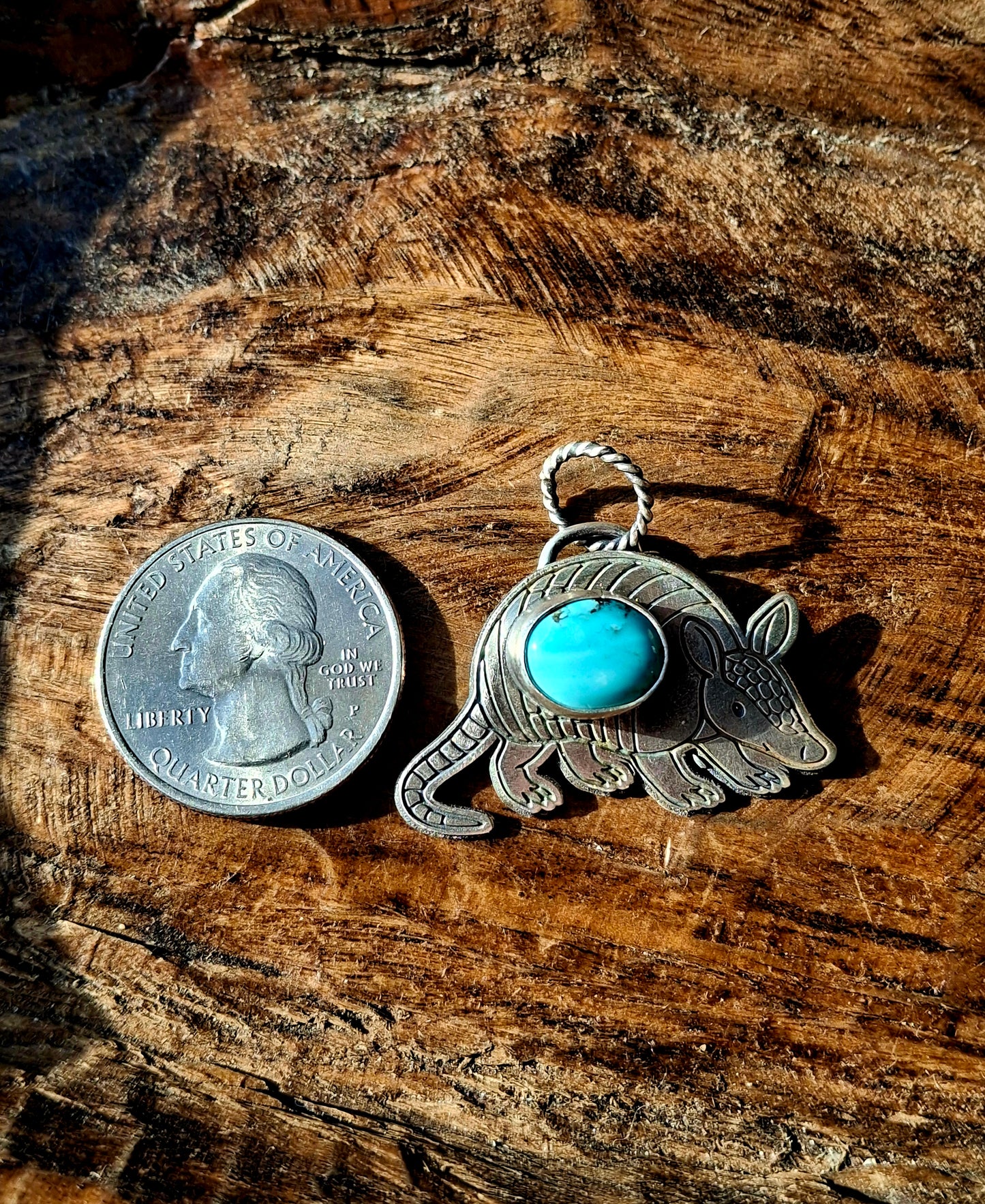 Tyrone Armadillo Pendant