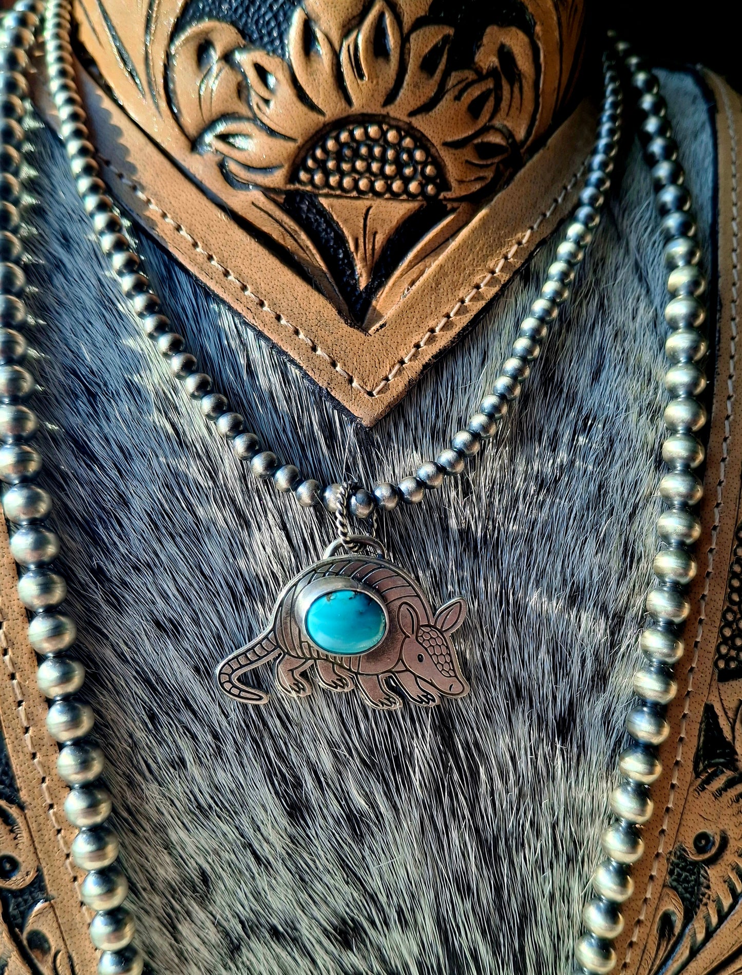 Tyrone Armadillo Pendant