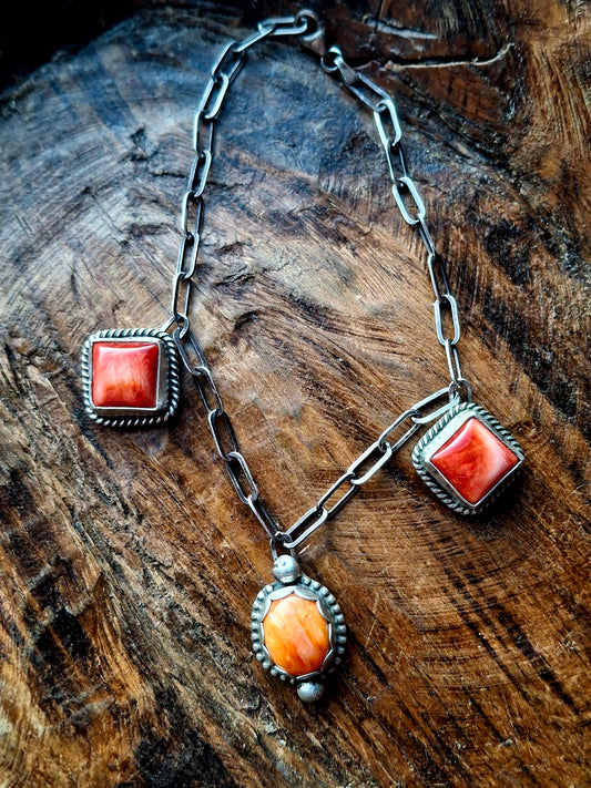 Spiny Oyster Charm Bracelet