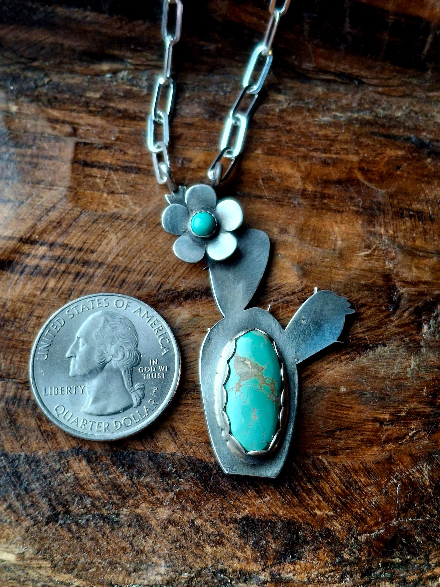 Carrico Lake Cactus Necklace