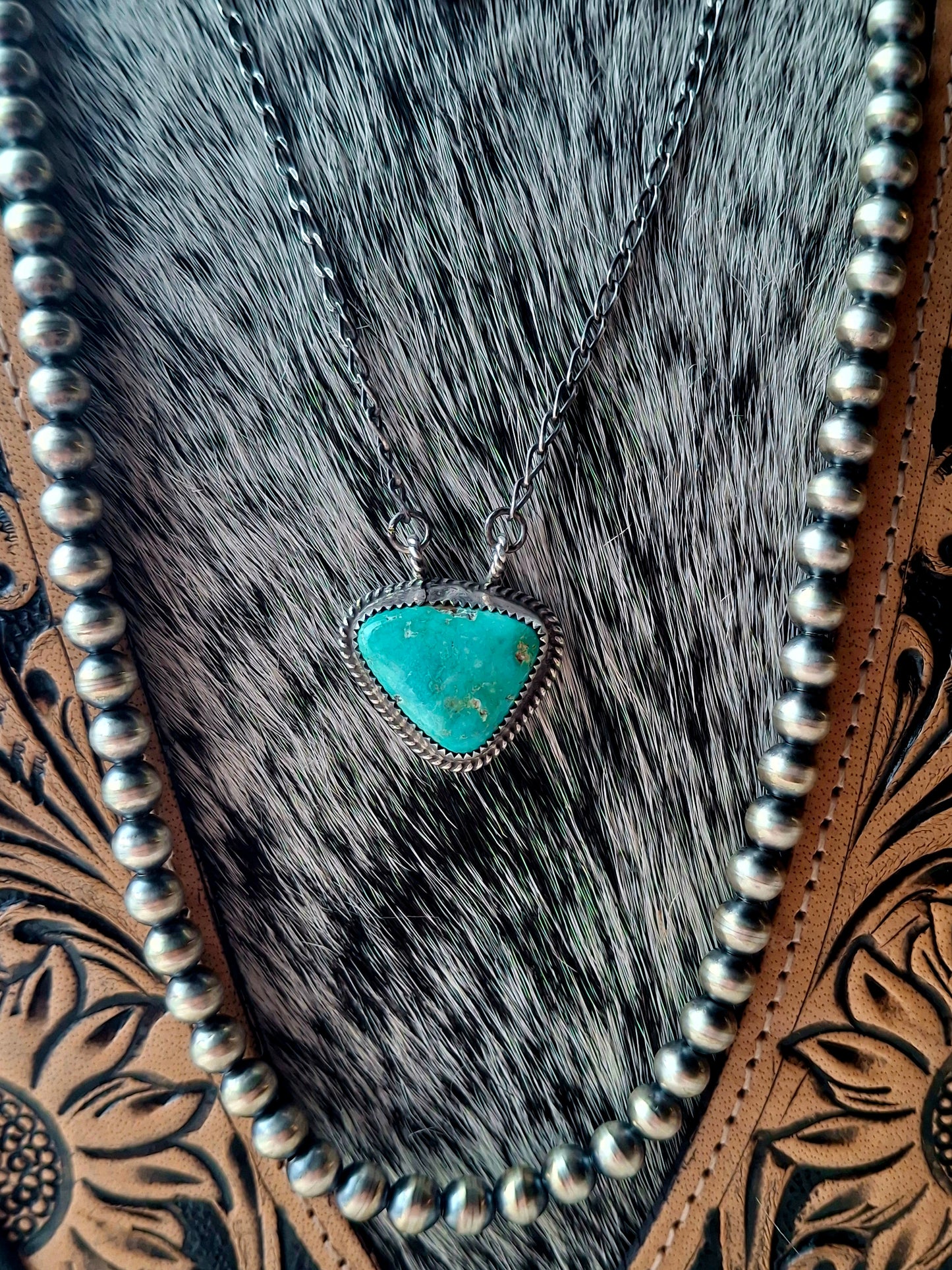 Fox Turquoise Necklace A