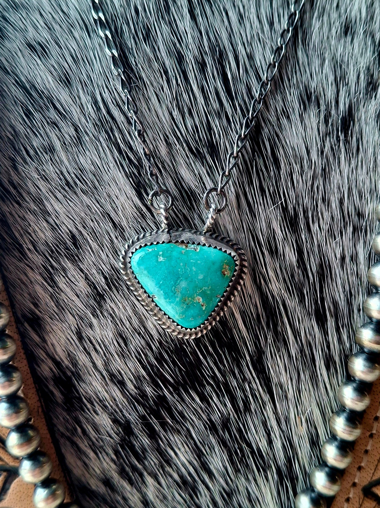 Fox Turquoise Necklace A
