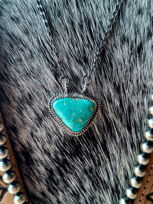 Fox Turquoise Necklace A