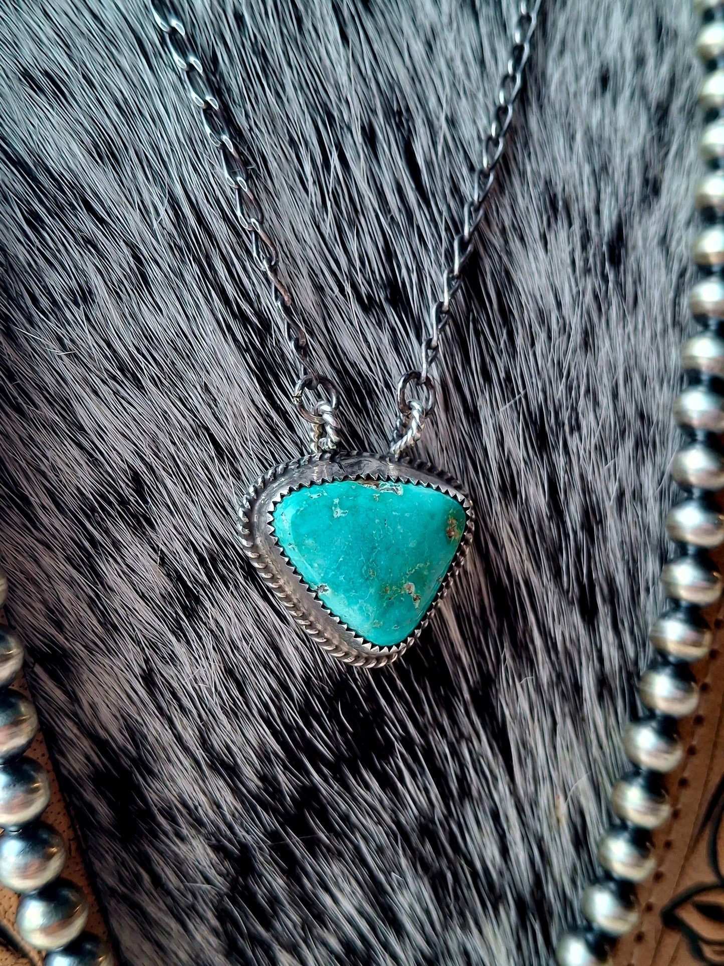Fox Turquoise Necklace A