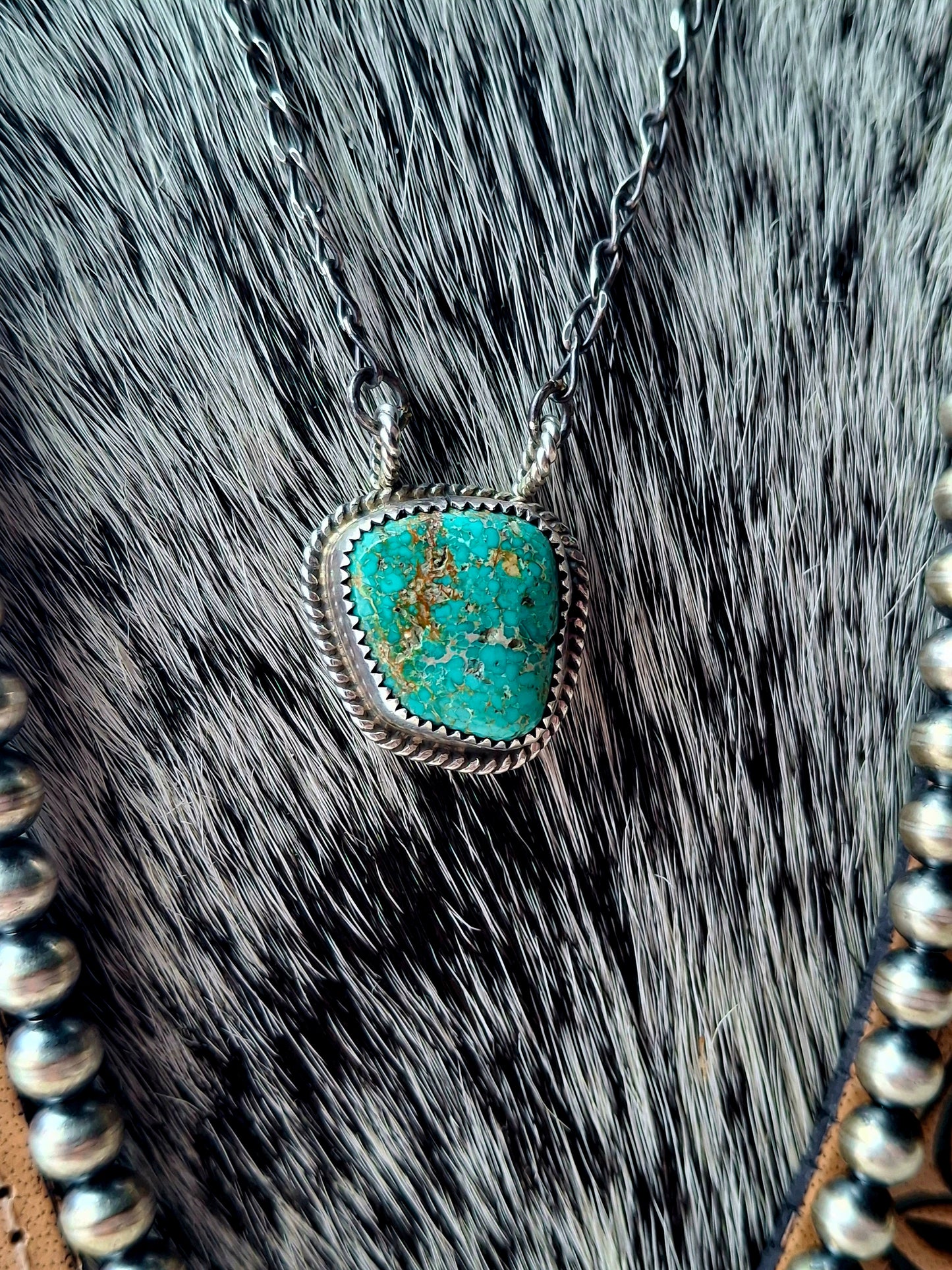 Fox Turquoise Necklace C