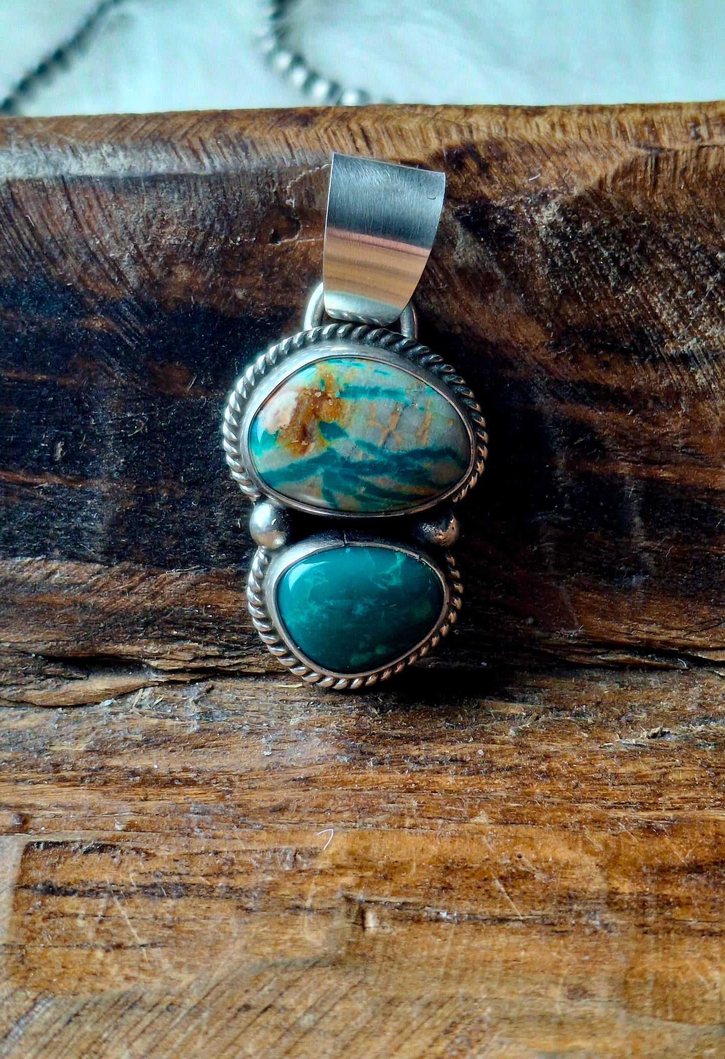 Fox Turquoise Pendant