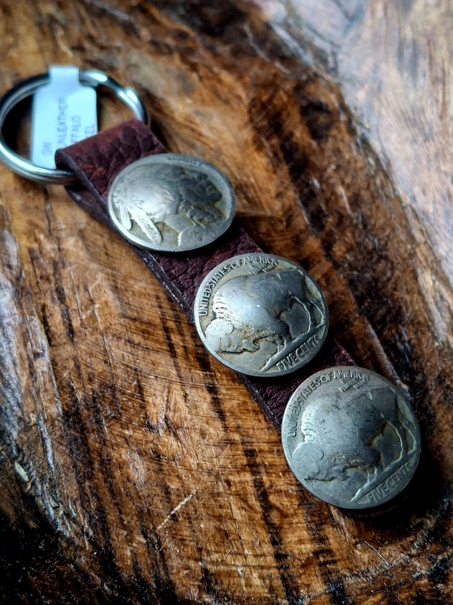 Buffalo Nickel Keychain