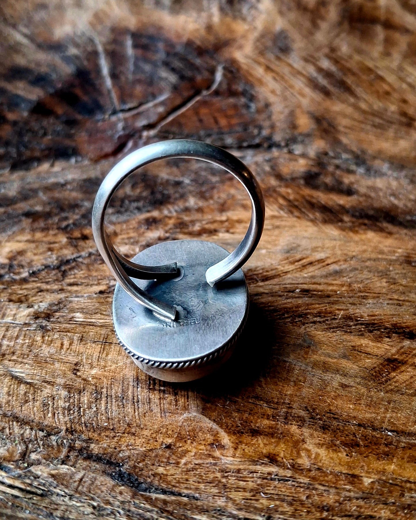 Purple Spiny Adjustable Ring