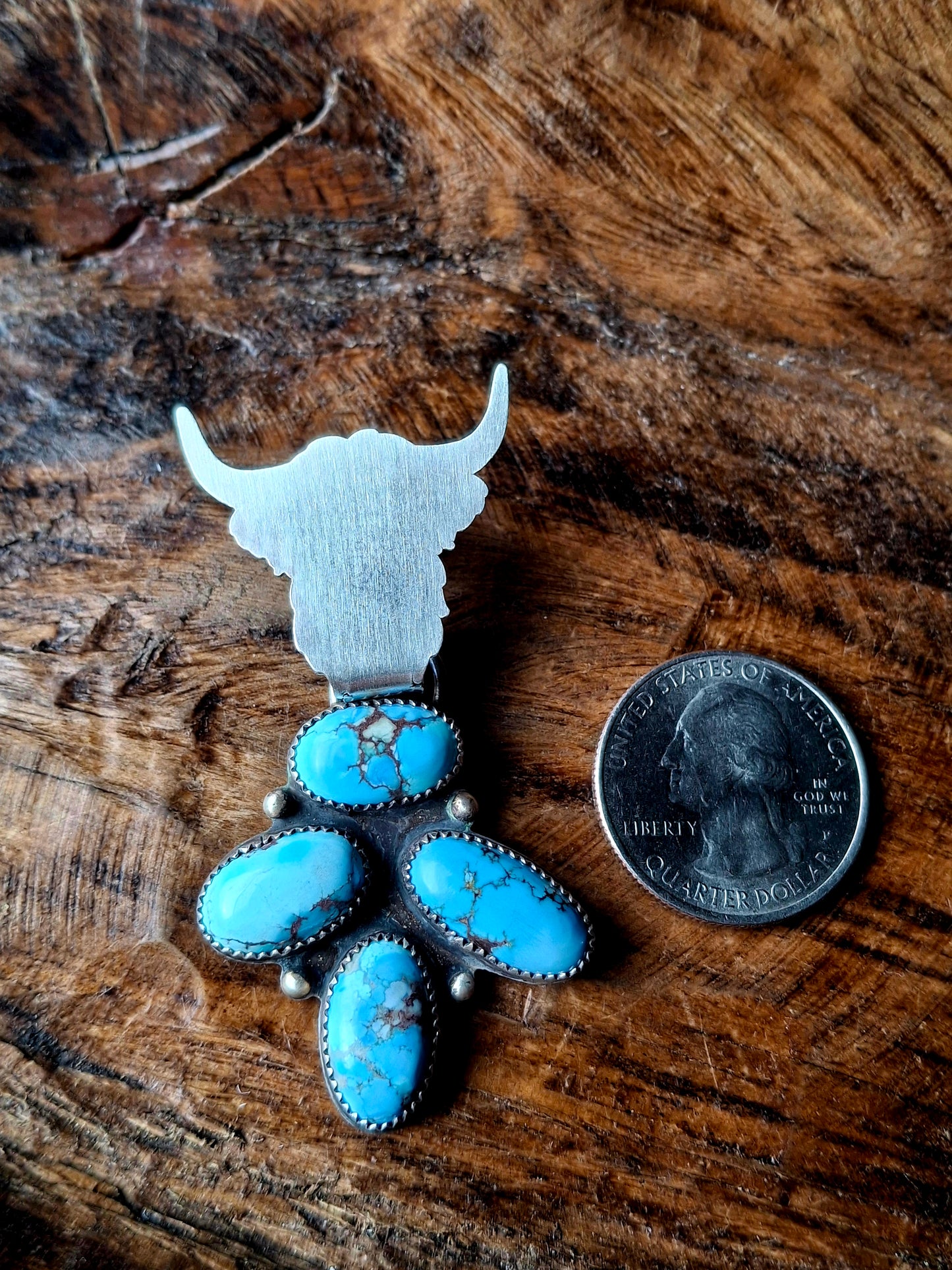 Golden Hills Pendant w/ Highland Bail