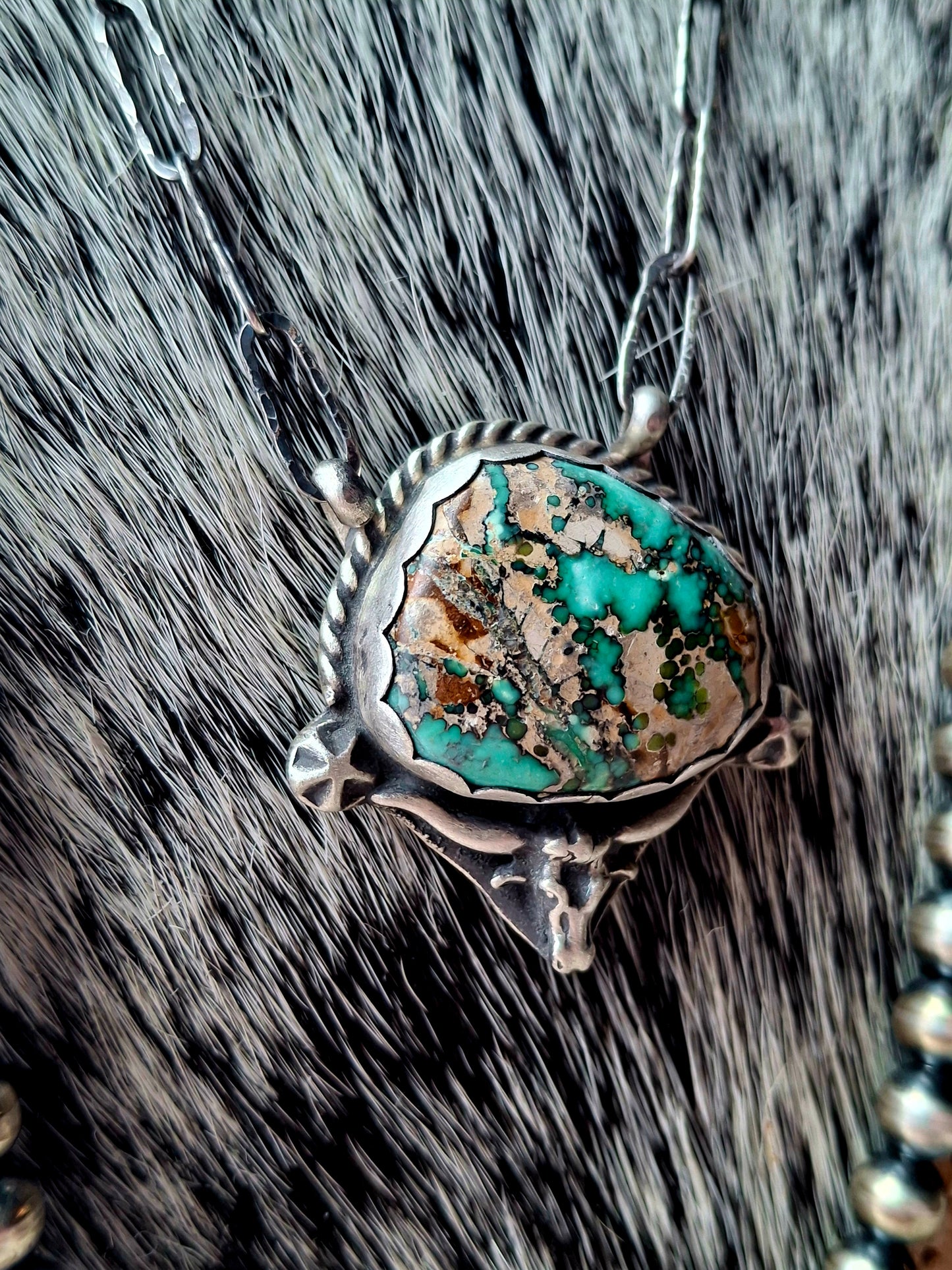 Carrico Lake Longhorn Necklace