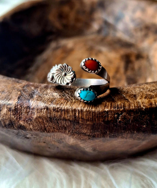 Kingman/Coral Ring