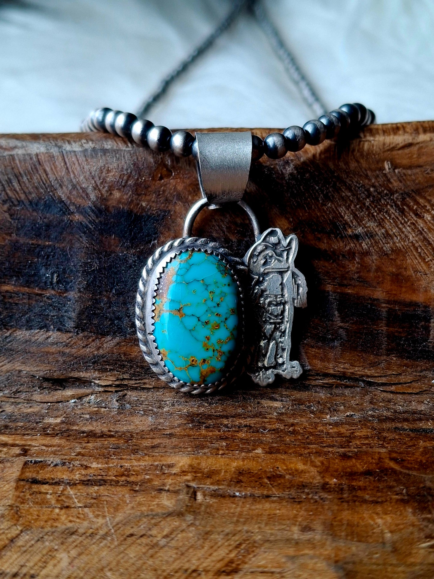 Cowboy Frog Pendant