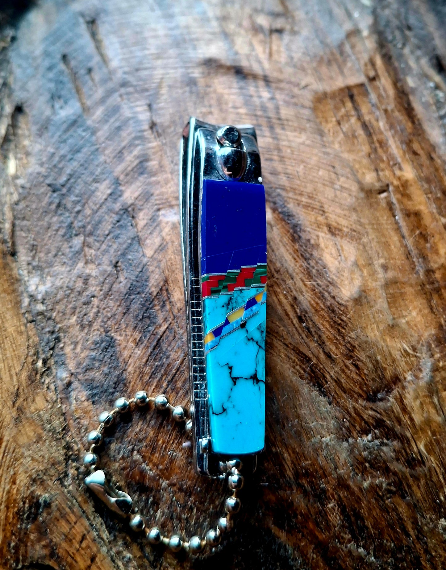 Multi-Stone Inlay Nail Clippers