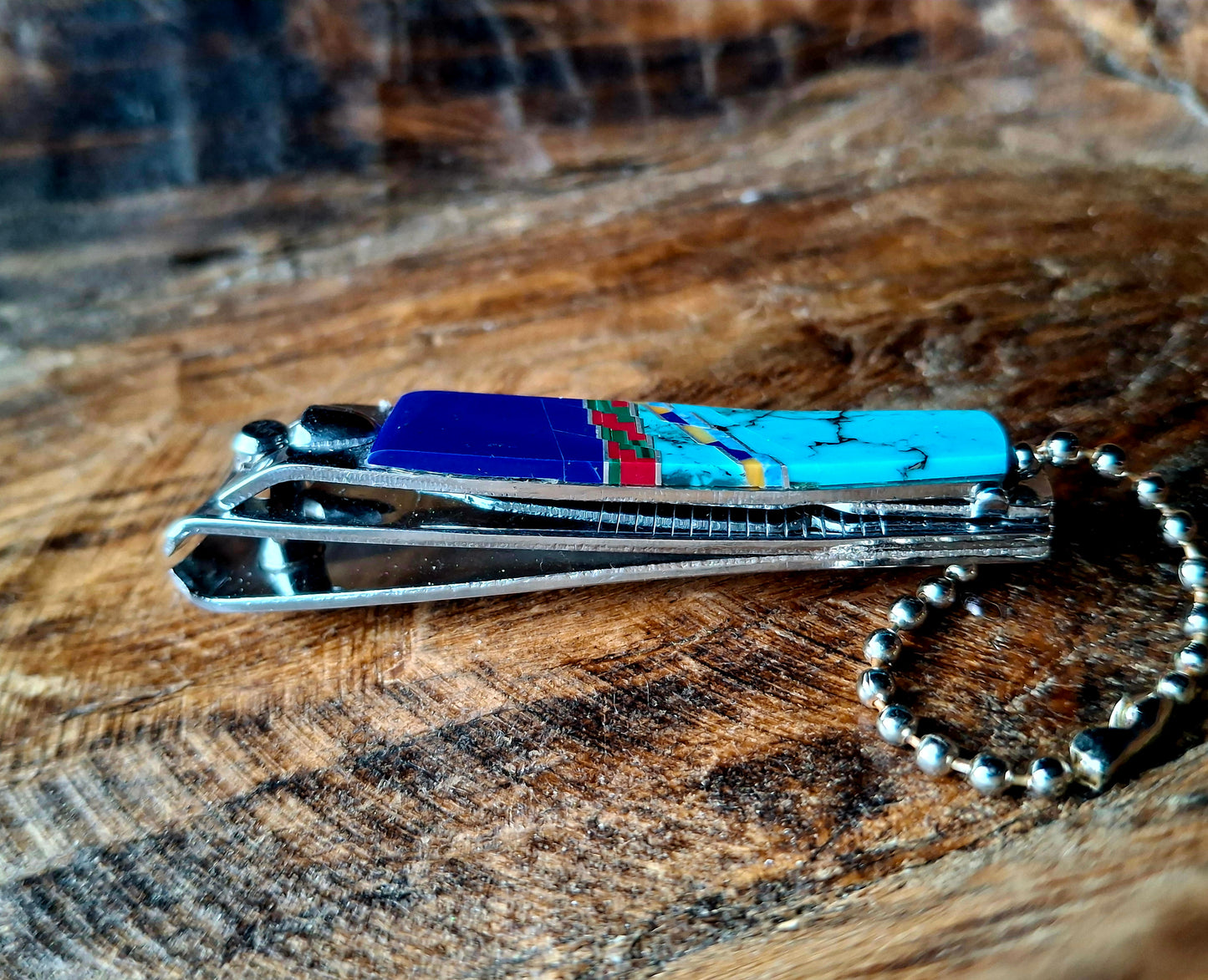 Multi-Stone Inlay Nail Clippers