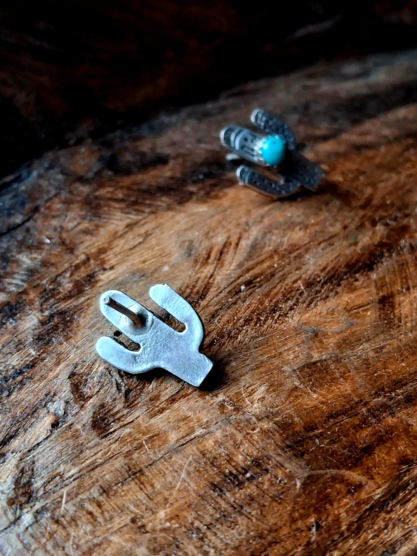 Kingman Cactus Studs